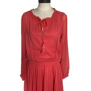 BANANA REPUBLIC Coral Dress sz S
